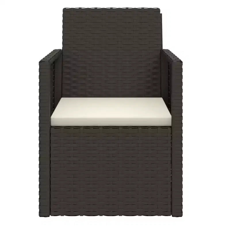 vidaXL Fauteuil de jardin avec coussins Styles