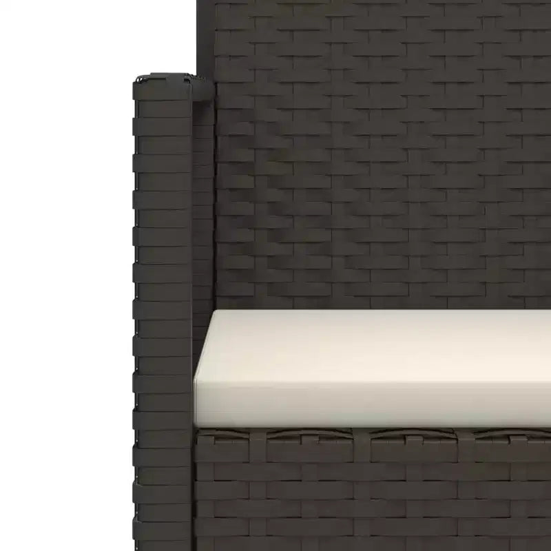 vidaXL Fauteuil de jardin avec coussins Styles