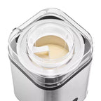 Ice Cream Maker 2.11 Quart Large Capacity Electric Automatic Frozen Dessert Machine with Stainless Steel Shell for Yogurt Sorbet Gelato Silver