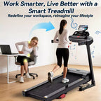 Tapis de course en promotion, Tapis de course en liquidation, Tapis de course pliable avec inclinaison manuelle pour gym à domicile, Machine compacte de marche, jogging, course de 3,25 CV