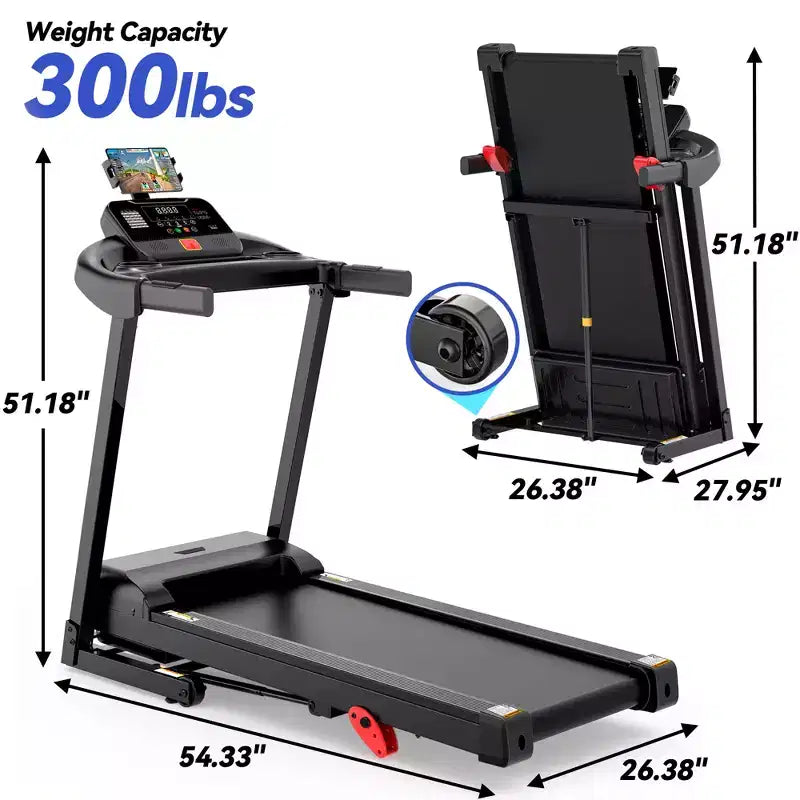 Tapis de course en promotion, Tapis de course en liquidation, Tapis de course pliable avec inclinaison manuelle pour gym à domicile, Machine compacte de marche, jogging, course de 3,25 CV