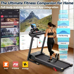 Tapis de course en promotion, Tapis de course en liquidation, Tapis de course pliable avec inclinaison manuelle pour gym à domicile, Machine compacte de marche, jogging, course de 3,25 CV