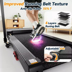 Treadmills on Sale, Treadmills Clearance,Folding Home Treadmill 3.25HP Motor, Manual Incline Cardio Machine with Bluetooth Speakers