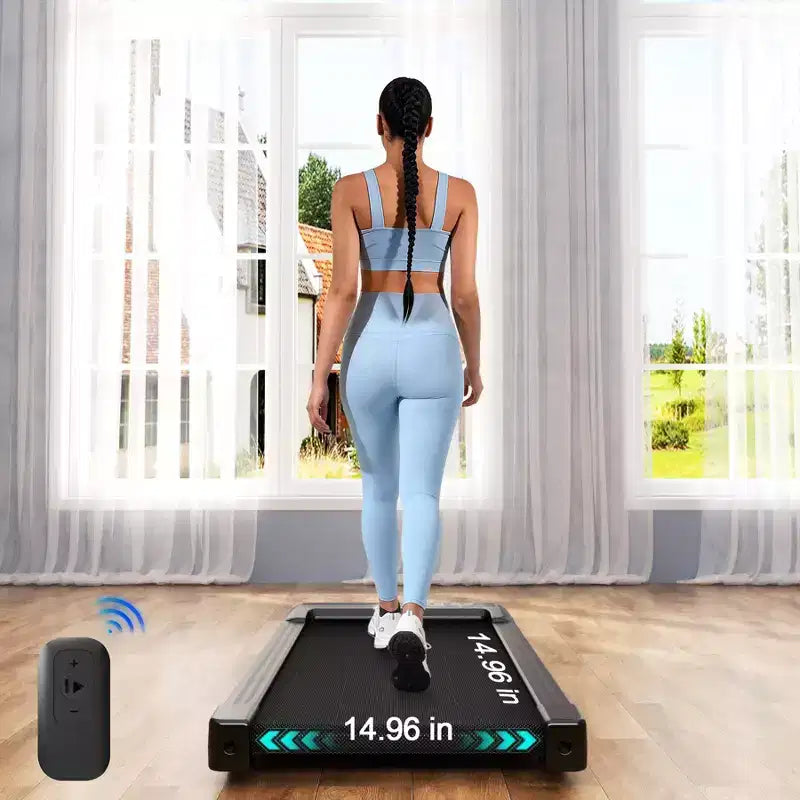 Superun Walking Pad Treadmill with 6% Manual Incline,0.6-3.8 MPH,2.5 HP,300 lb Capacity