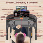 4-in-1 Walking Pad with 12% Incline, Portable Treadmill, Foldable Treadmills for Home and Office, 3.5 HP Quiet Treadmill