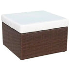 vidaXL Ensembles de mobilier d'extérieur Acier poudré Grand Durable