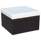 vidaXL Ensembles de mobilier d'extérieur Acier poudré Grand Durable