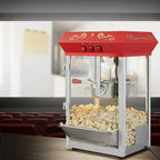 Popcorn Popper Machine 8 Oz Countertop Popcorn Maker 850w 48 Cups Red Heavy Duty