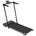 NAYSAYE Foldable Home Treadmill, Multifunctional Exercise Equipment for Walking and Running Fitness, Black, 49.2*23.6*42.9