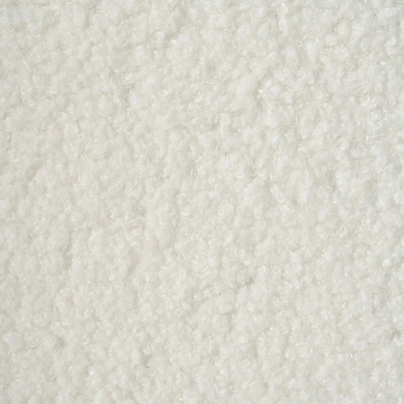 White 33.5 Upholstered Accent Chair with Walnut Legs