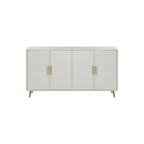 60 TV Stand with Antique Handles, Storage & Adjustable Shelves