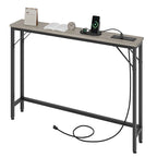 5.9 Narrow Sofa Table with Outlets