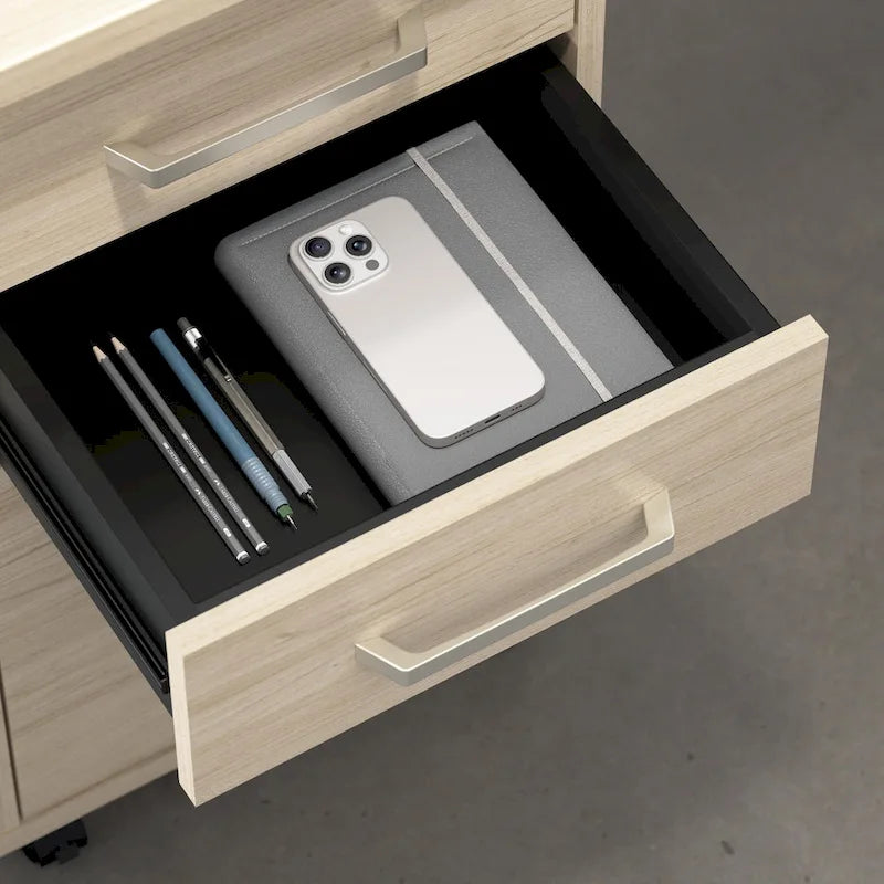 Bush Business Furniture Vista Wardrobe Cabinet with Drawers