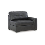 Signature Design by Ashley Brindley Pier Gray 5-Piece Sectional - 128W x 128D x 40H