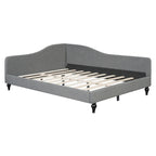 Full Size L-Shaped Daybed with Solid Wood Legs
