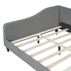 Full Size L-Shaped Daybed with Solid Wood Legs