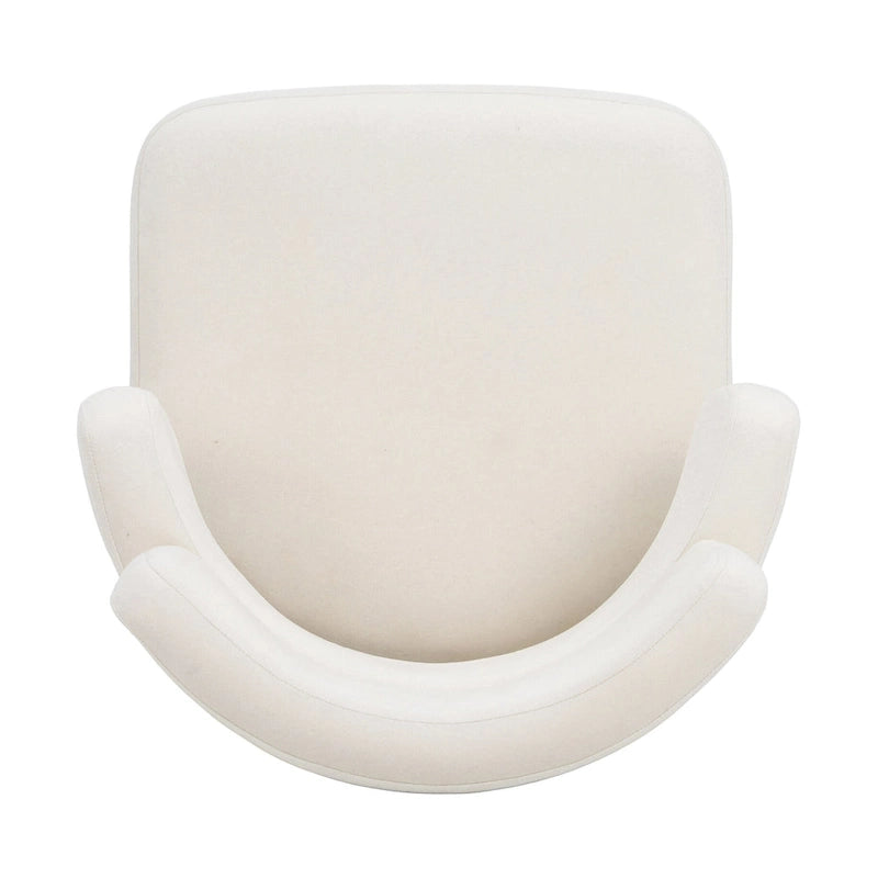 180° Swivel Velvet Counter Stool with Metal Legs