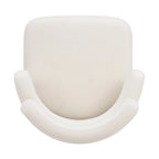 180° Swivel Velvet Counter Stool with Metal Legs