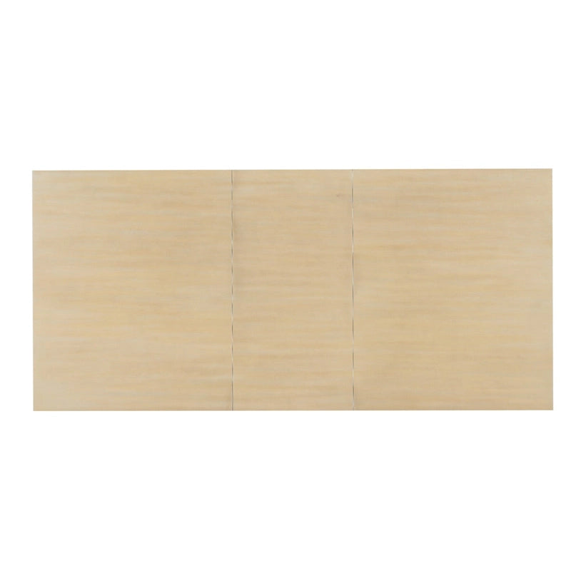 Contemporary Extendable Solid Wood Pedestal Dining Table
