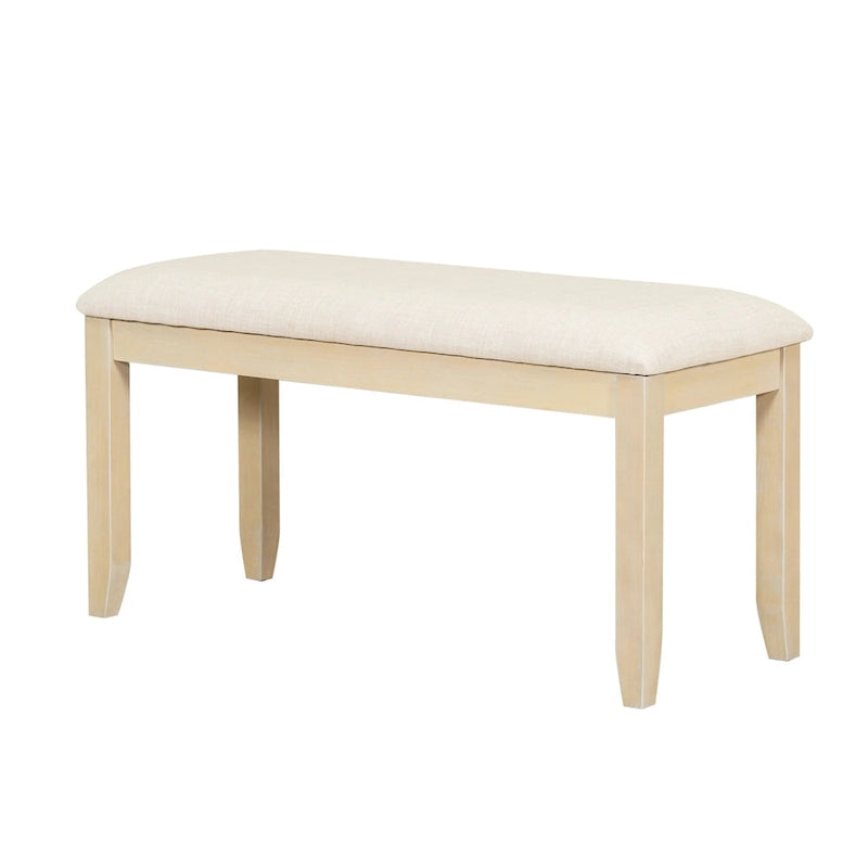 Contemporary Extendable Solid Wood Pedestal Dining Table