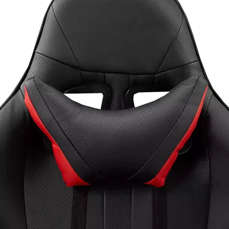 Chaise de jeu Brassex 52 po Lucas noire/rouge