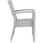 Kelda Chaise empilable intérieur/extérieur (lot de 2) - PAT4004 - Safavieh