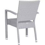 Kelda Chaise empilable intérieur/extérieur (lot de 2) - PAT4004 - Safavieh