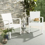 Kelda Chaise empilable intérieur/extérieur (lot de 2) - PAT4004 - Safavieh