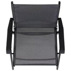 Chaise de patio pliante d'extérieur Flash Furniture noire (lot de 2)