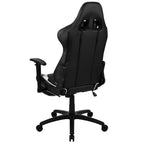 Emma and Oliver Racing Gaming Ergonomic Chair with Reclining Back, Footrest in Red LeatherSoft