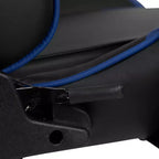 Emma and Oliver Racing Gaming Ergonomic Chair with Reclining Back, Footrest in Red LeatherSoft