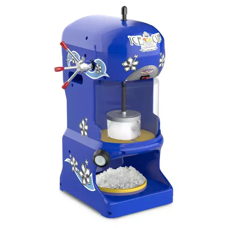 Great Northern Ice Club Crushed Ice Maker and Snow Cone Machine - Blue