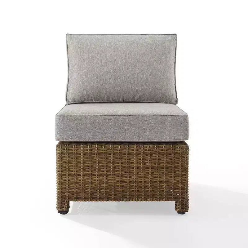 Bradenton Outdoor Sectional Center Chair- Crosley