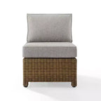Bradenton Outdoor Sectional Center Chair- Crosley
