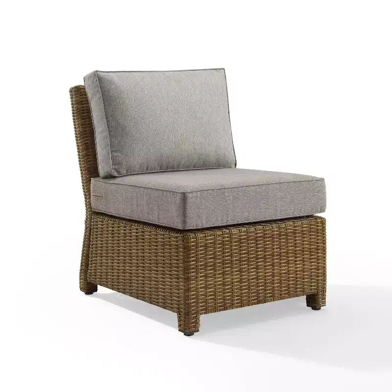 Bradenton Outdoor Sectional Center Chair- Crosley