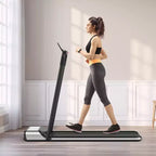 Costway Installation-Free Ultra-Thin Folding Treadmill Exercise Fitness Machine w/5-Layer