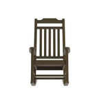 Merrick Lane Lot de 2 chaises à bascule en résine pour intérieur/extérieur