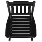Merrick Lane Lot de 2 chaises à bascule en résine pour intérieur/extérieur