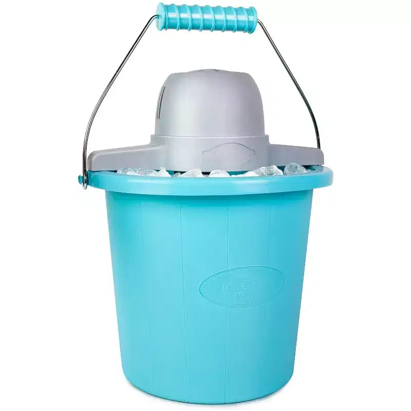 Nostalgia 4-Quart Electric Ice Cream Maker with Easy-Carry Handle