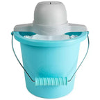 Nostalgia 4-Quart Electric Ice Cream Maker with Easy-Carry Handle