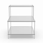 Glam Mirrored Accent Side Table
