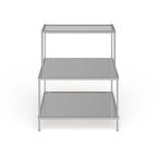 Glam Mirrored Accent Side Table