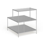 Glam Mirrored Accent Side Table