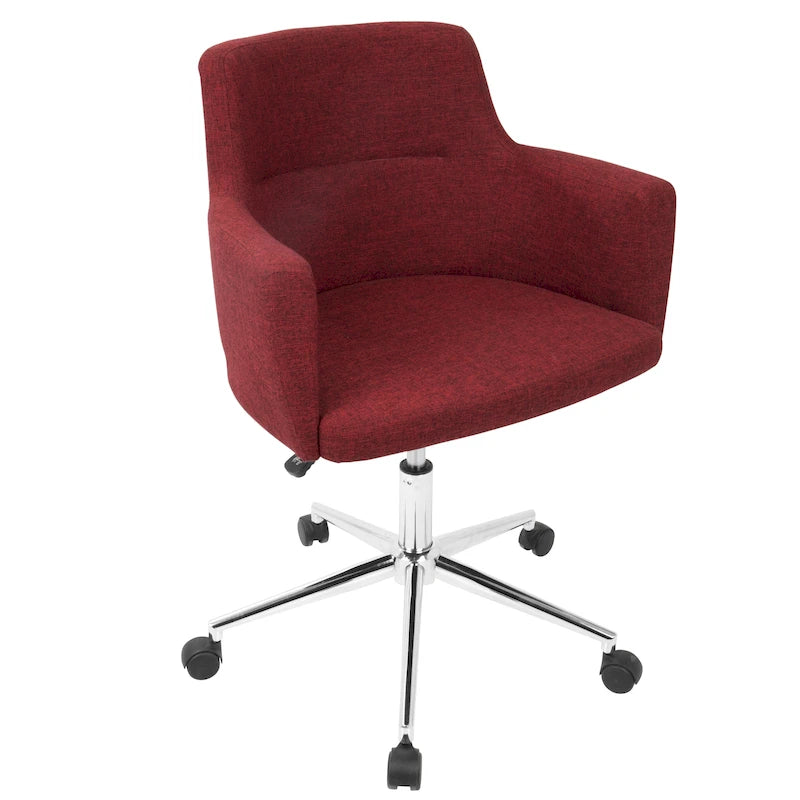 Contemporary Fabric Ergonomic Office Chair