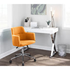 Contemporary Fabric Ergonomic Office Chair
