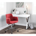 Contemporary Fabric Ergonomic Office Chair