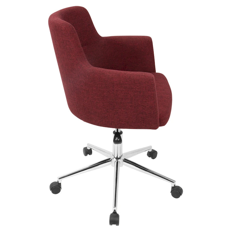 Contemporary Fabric Ergonomic Office Chair