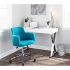 Contemporary Fabric Ergonomic Office Chair