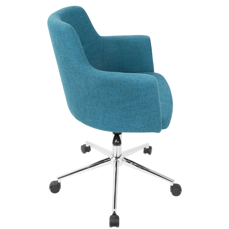 Contemporary Fabric Ergonomic Office Chair