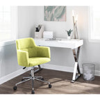 Contemporary Fabric Ergonomic Office Chair